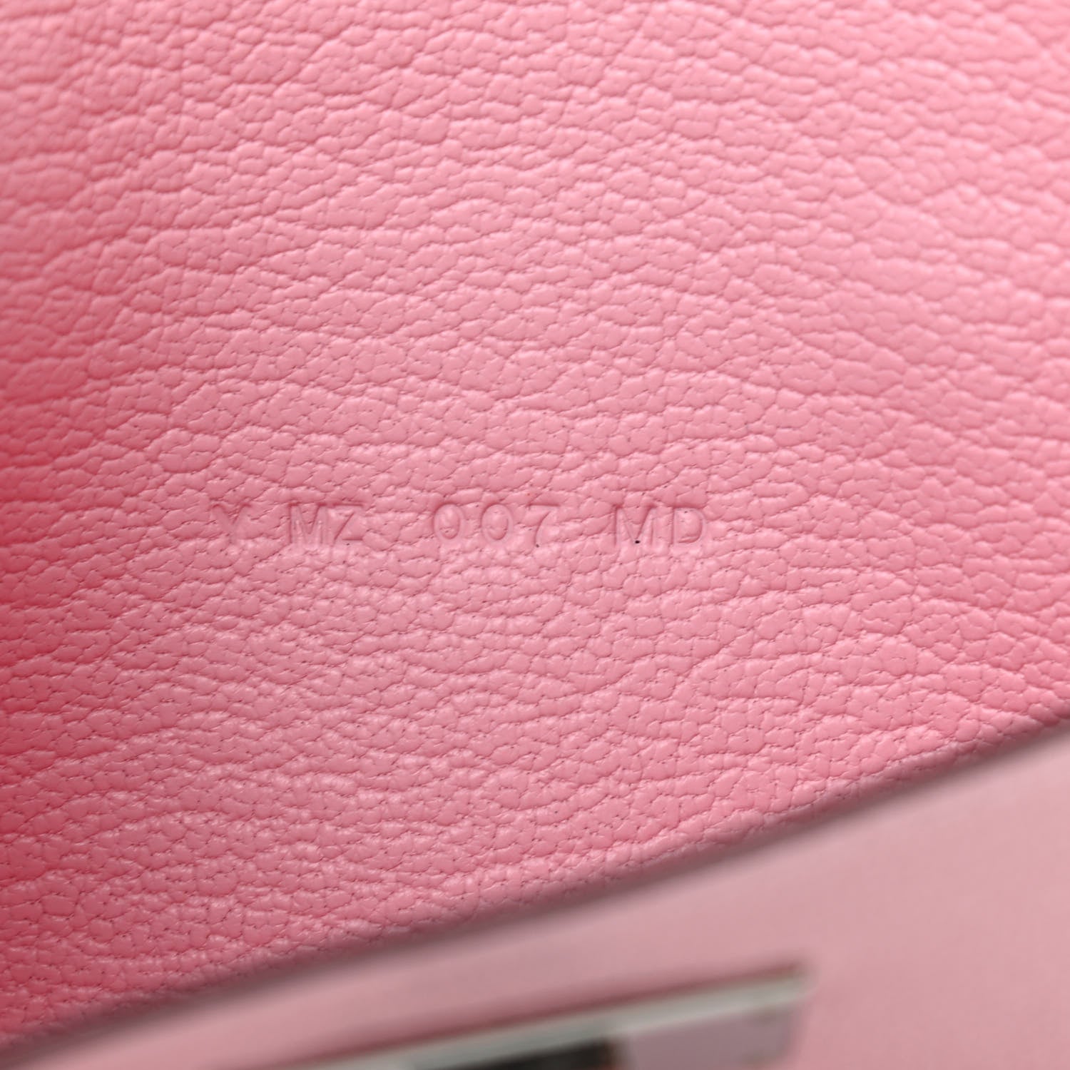 Hermes Chevre Mysore Kelly Pocket Compact Wallet Rose Sakura 7 of 7