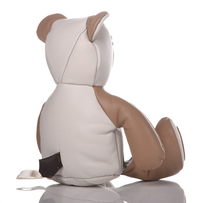 Louis Vuitton Calfskin Monogram Doudou Louis Bear Beige 4 of 7