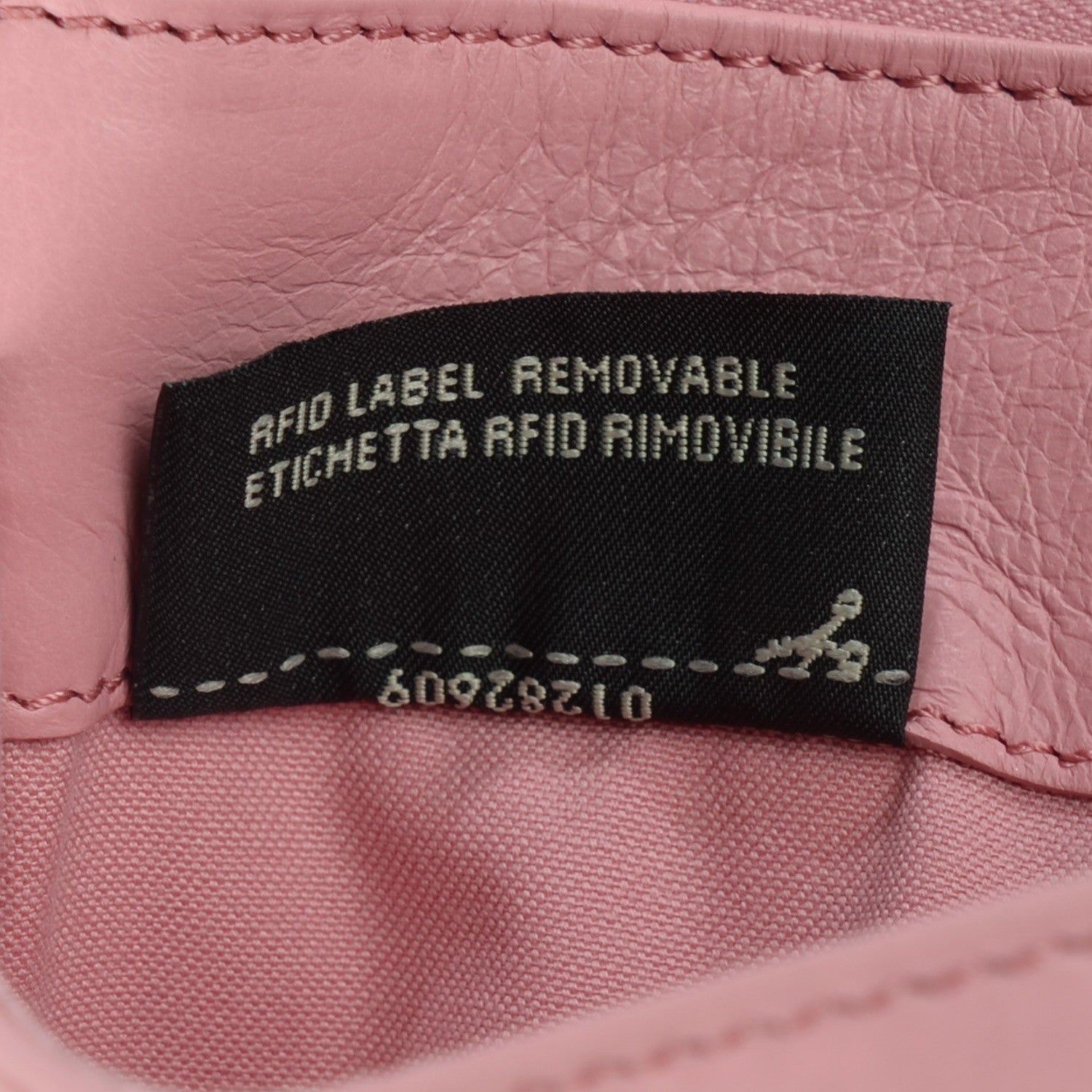 Fendi Vitello Flamingo Tube Wallet on Chain Pink 8 of 8