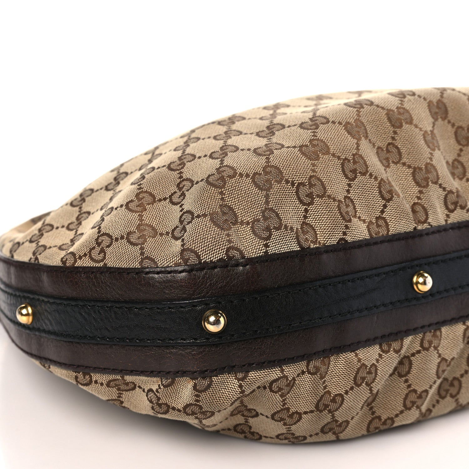 Gucci Monogram Medium Interlocking Hobo Dark Brown 8 of 12