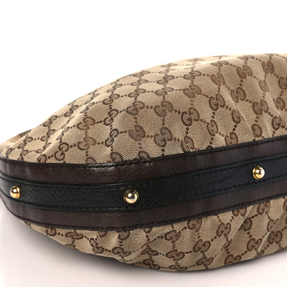 Gucci Monogram Medium Interlocking Hobo Dark Brown 8 of 12