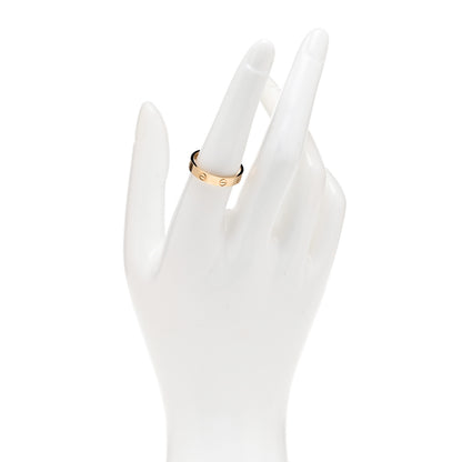 Cartier 18K Yellow Gold 3.5mm LOVE Wedding Band Ring 55 7.25 2 of 5