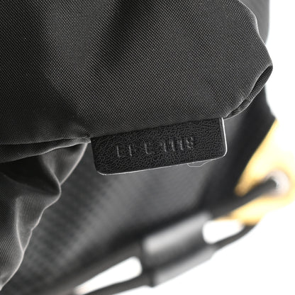 Givenchy Calfskin MC3 Drawstring Backpack Bag Black Gold 6 of 7