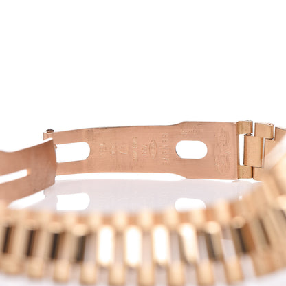 Rolex 18K Yellow Gold Diamond 26mm Datejust President Watch Champagne 69138 5 of 6