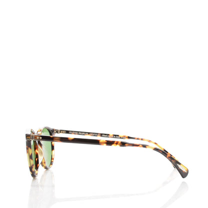 Oliver Peoples Delray Sun Sunglasses Vintage Dark Tortoise Brown 2 of 6