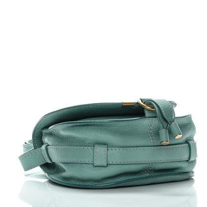 Chloe Calfskin Mini Marcie Round Crossbody Bag Fresh Mint 4 of 8