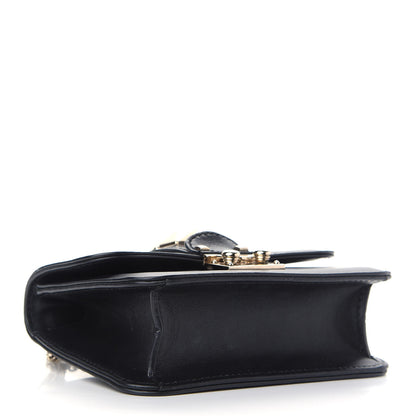 Valentino Garavani Vitello Mini Glam Lock Rockstud Flap Black 4 of 8