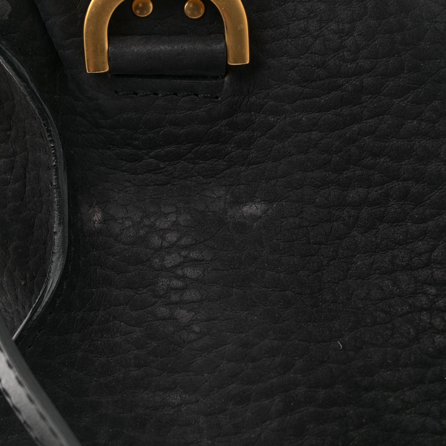 Chloe Nubuck Calfskin Medium Marcie Satchel Black 13 of 13