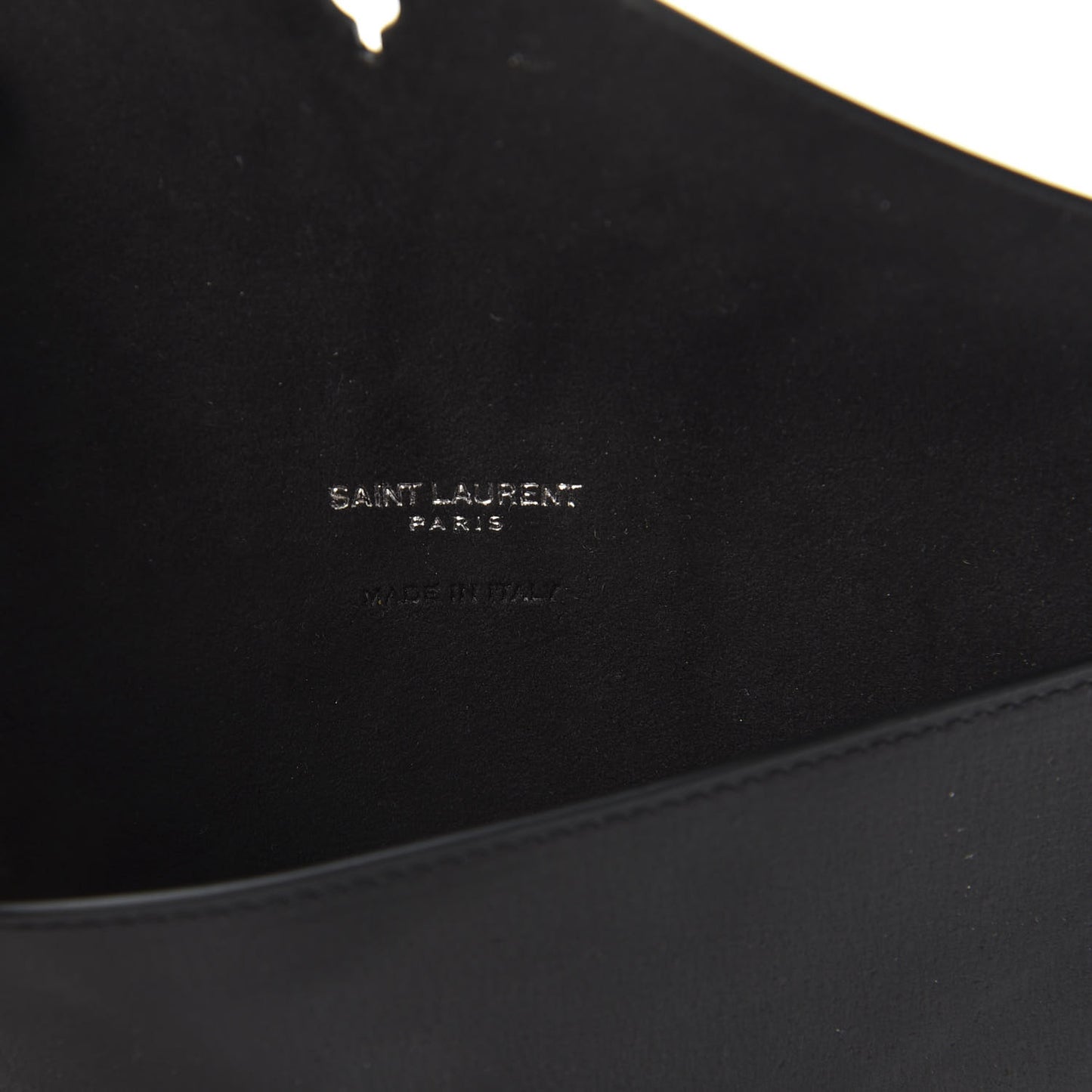 Calfskin Passport Holder Black