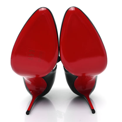 Christian Louboutin Calfskin So Kate Booty 100 Ankle Boots 36.5 Black 5 of 9