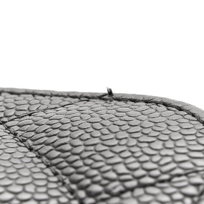 Chanel Caviar Quilted Jumbo Double Flap Black 11 of 12