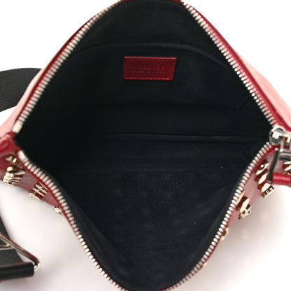 Versace Calfskin Studded Crossbody Red 5 of 17