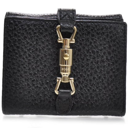 Gucci Leather Jackie French Wallet Black 1 of 8
