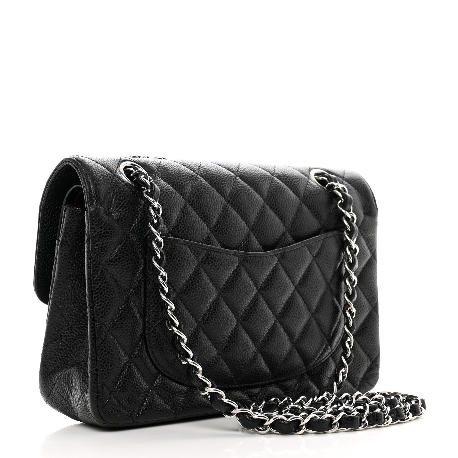 Chanel Caviar Quilted Small Double Flap Black 3 of 10