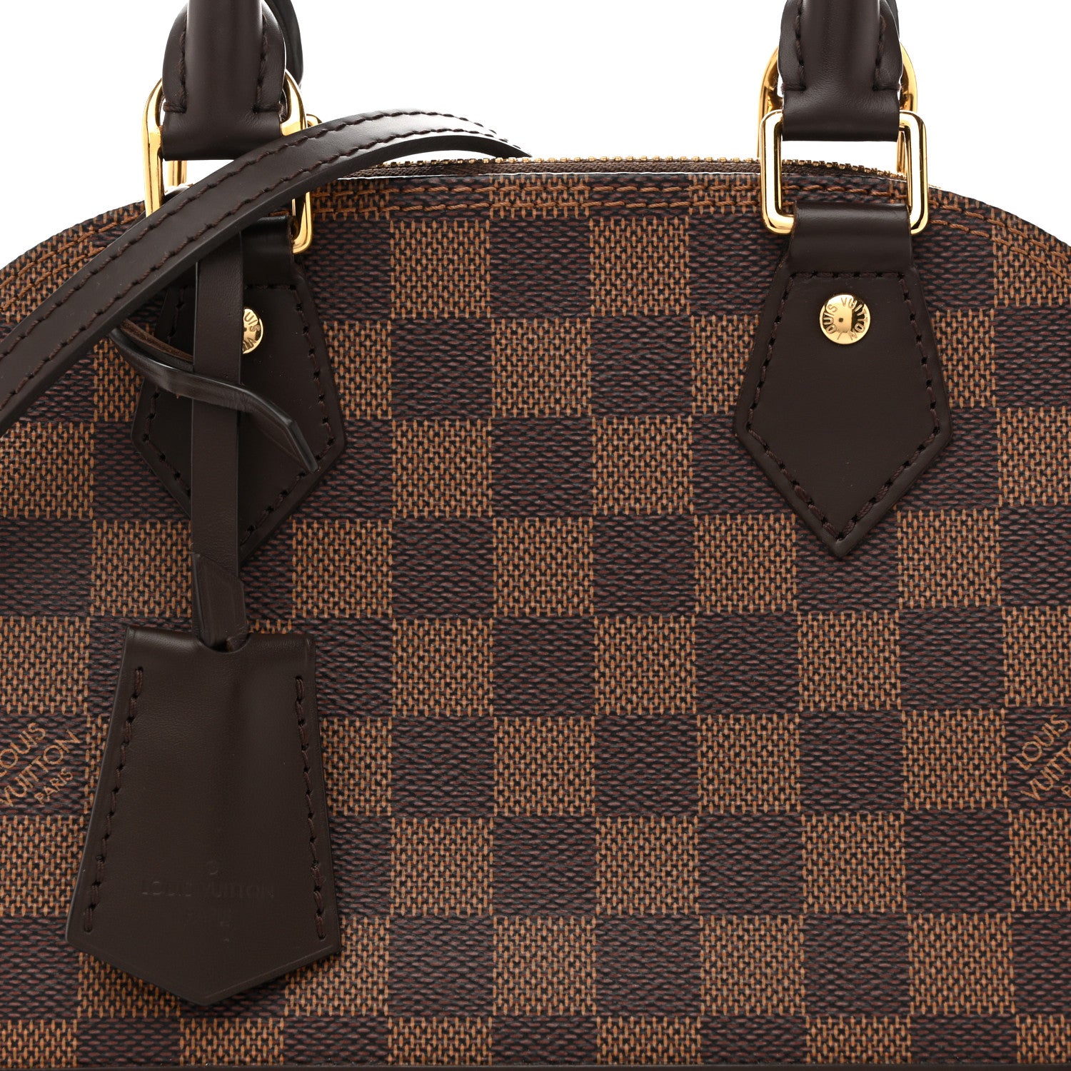 Louis Vuitton Damier Ebene Alma BB 7 of 14