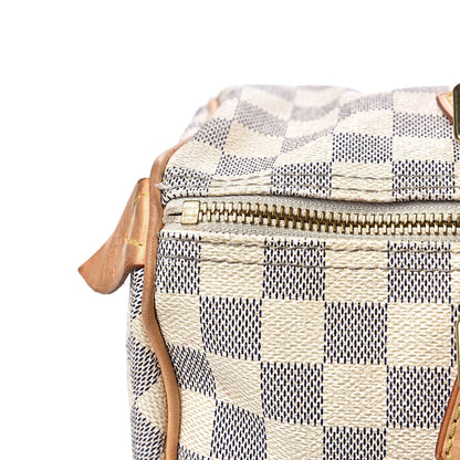 Louis Vuitton Damier Azur Speedy 30 13 of 15