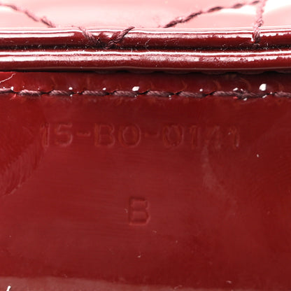 Christian Dior Patent Cannage Large Lady Dior Burgundy 6 of 9