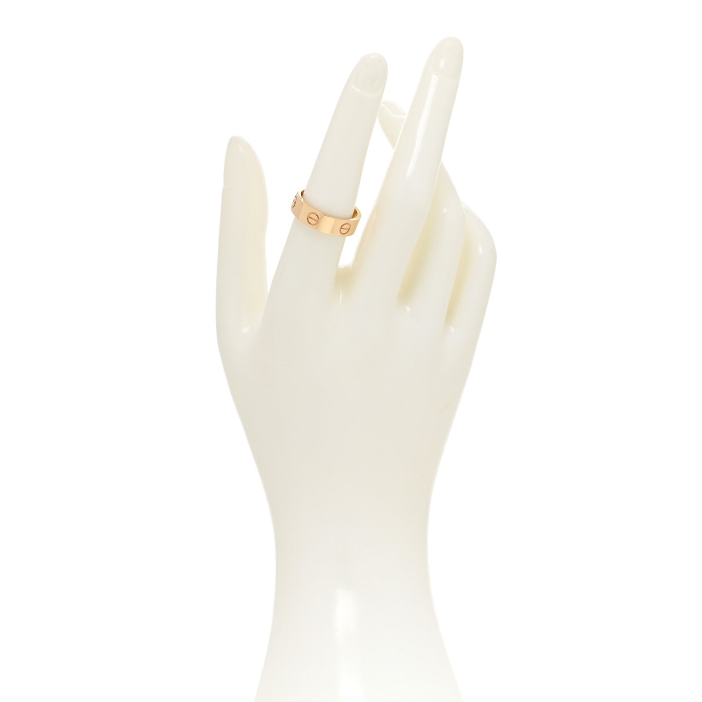 18K Yellow Gold 5.5mm LOVE Ring 56 7.5