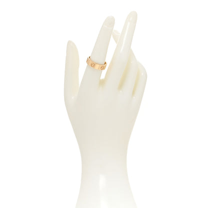 Cartier 18K Yellow Gold 5.5mm LOVE Ring 56 7.5 2 of 5