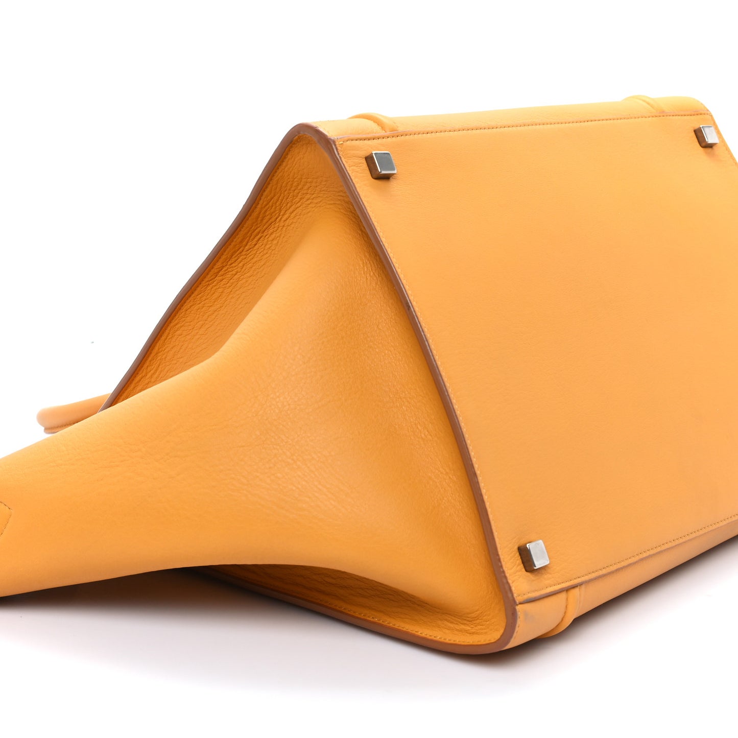 Supple Calfskin Medium Phantom Luggage Daffodil
