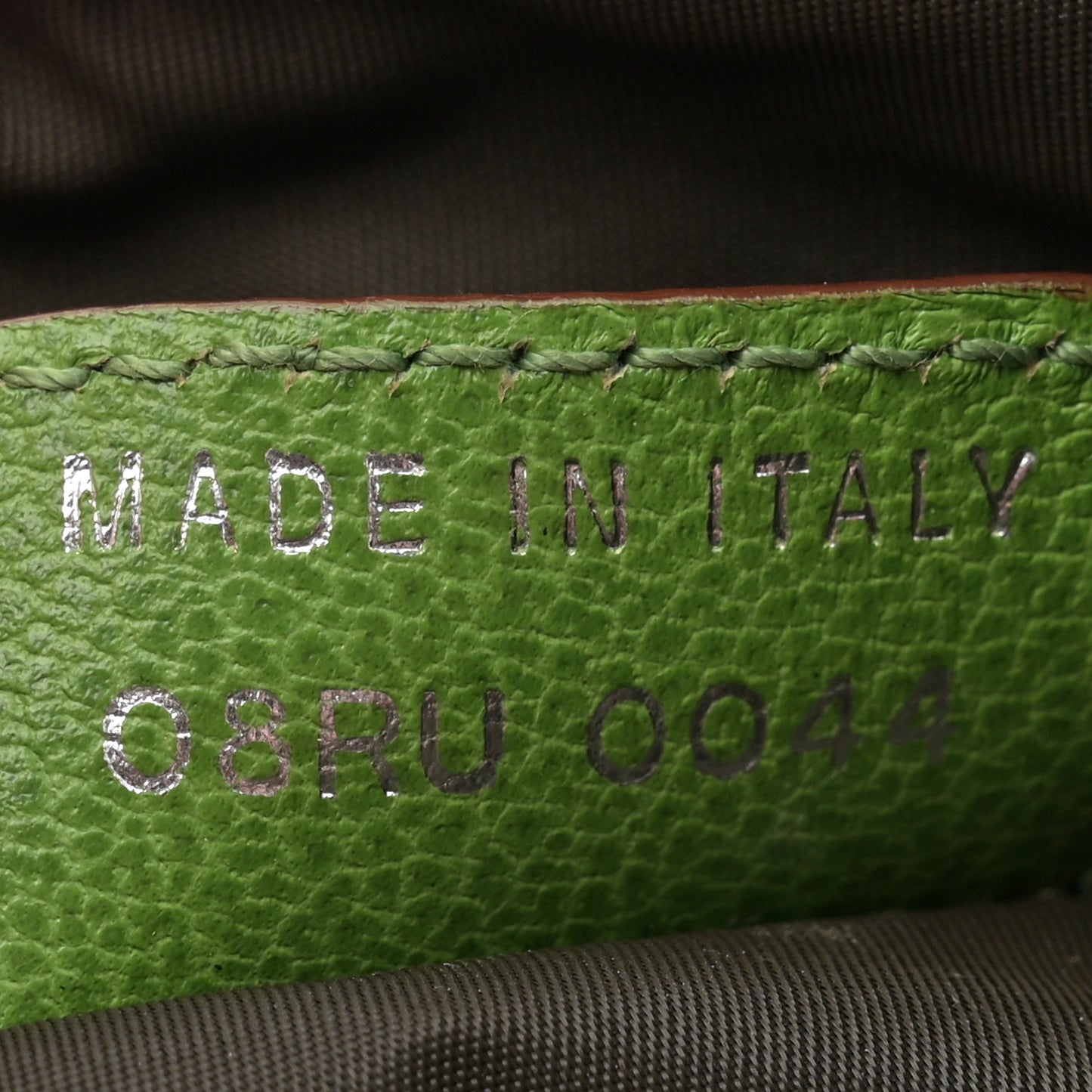 Monogram Rasta Double Saddle Beige