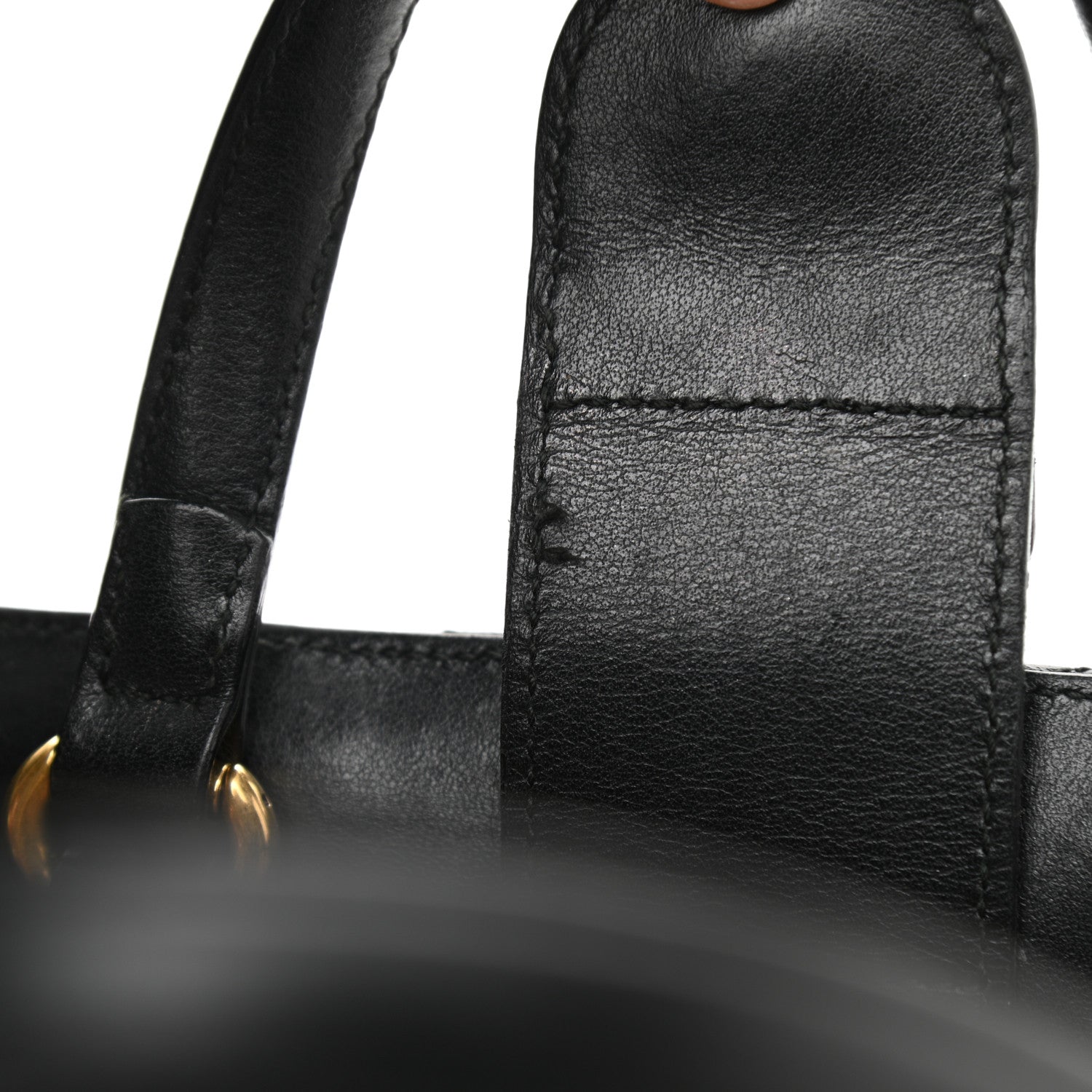Gucci Calfskin Matelasse Small GG Marmont Tote Black 11 of 15