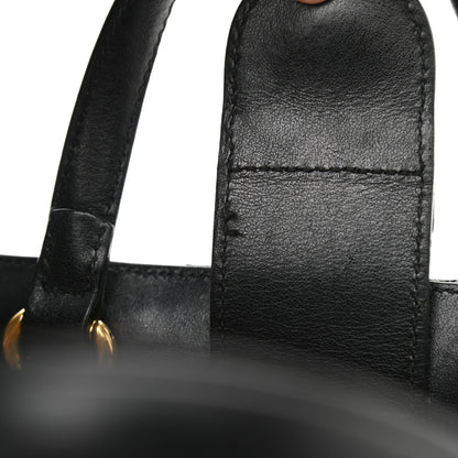 Gucci Calfskin Matelasse Small GG Marmont Tote Black 11 of 15