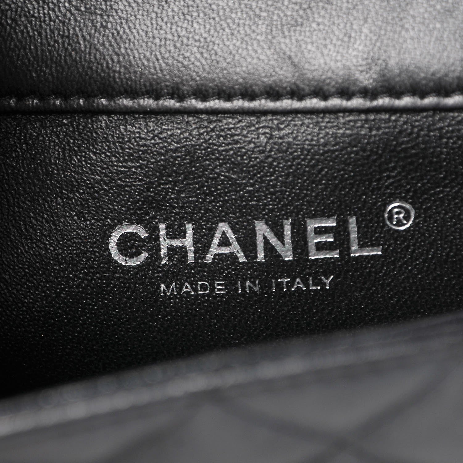 Chanel Lambskin Quilted Extra Mini Flap Black 7 of 8