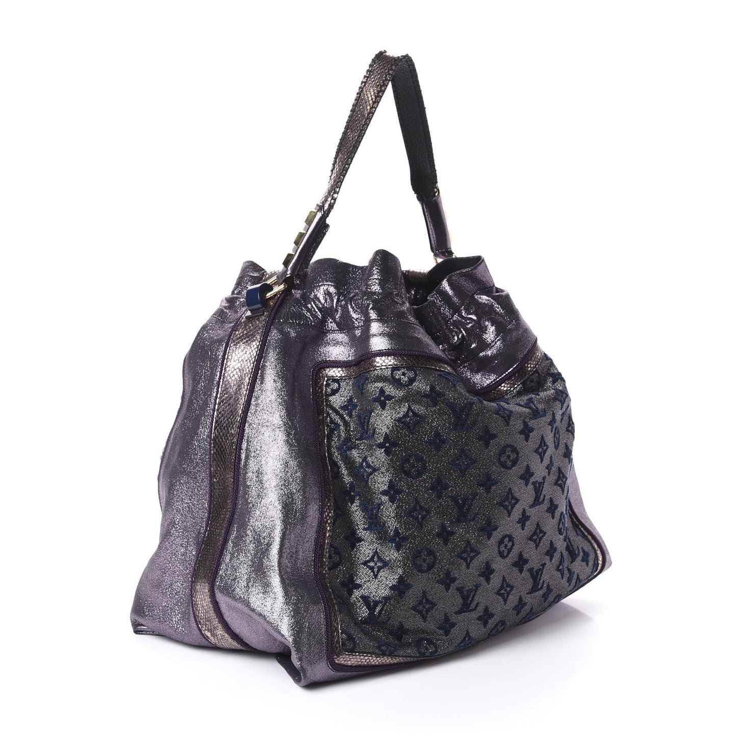 Monogram Lurex Bluebird