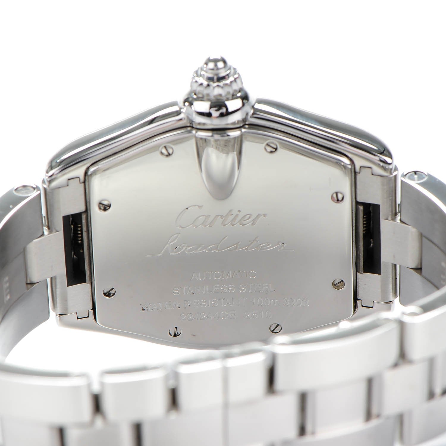 Cartier Stainless Steel 37mm Roadster Automatic Watch 5 of 8