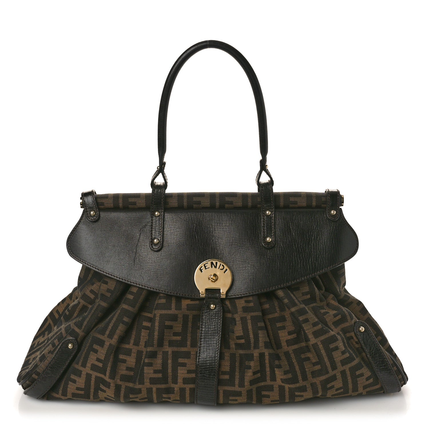 Fendi Zucca Large Magic Bag Tobacco 1 of 10