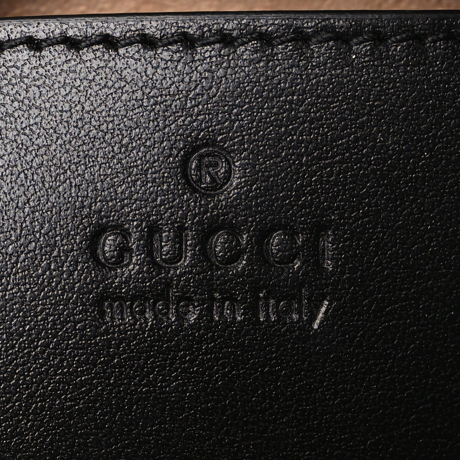 Gucci Calfskin Matelasse Aria Small GG Marmont Chain Shoulder Bag Black 6 of 9