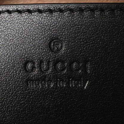 Gucci Calfskin Matelasse Aria Small GG Marmont Chain Shoulder Bag Black 6 of 9