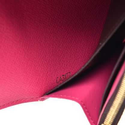 Louis Vuitton Monogram Bloom Flower Emilie Wallet Fuchsia 8 of 8
