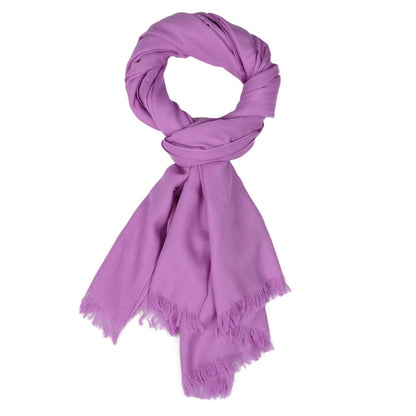 Hermes Cashmere Wool Fringe Stole 1 of 4