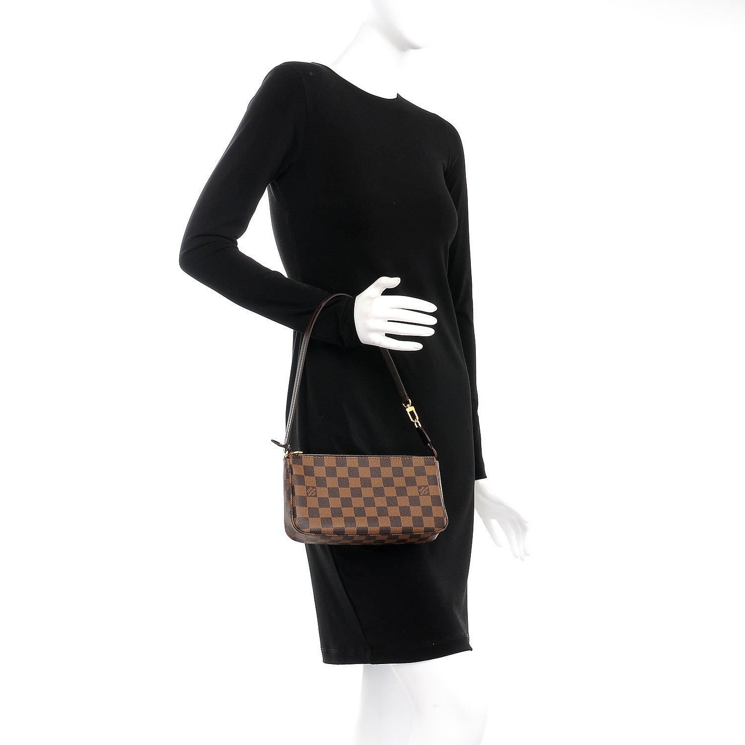Louis Vuitton Damier Ebene Pochette Accessories NM 2 of 7