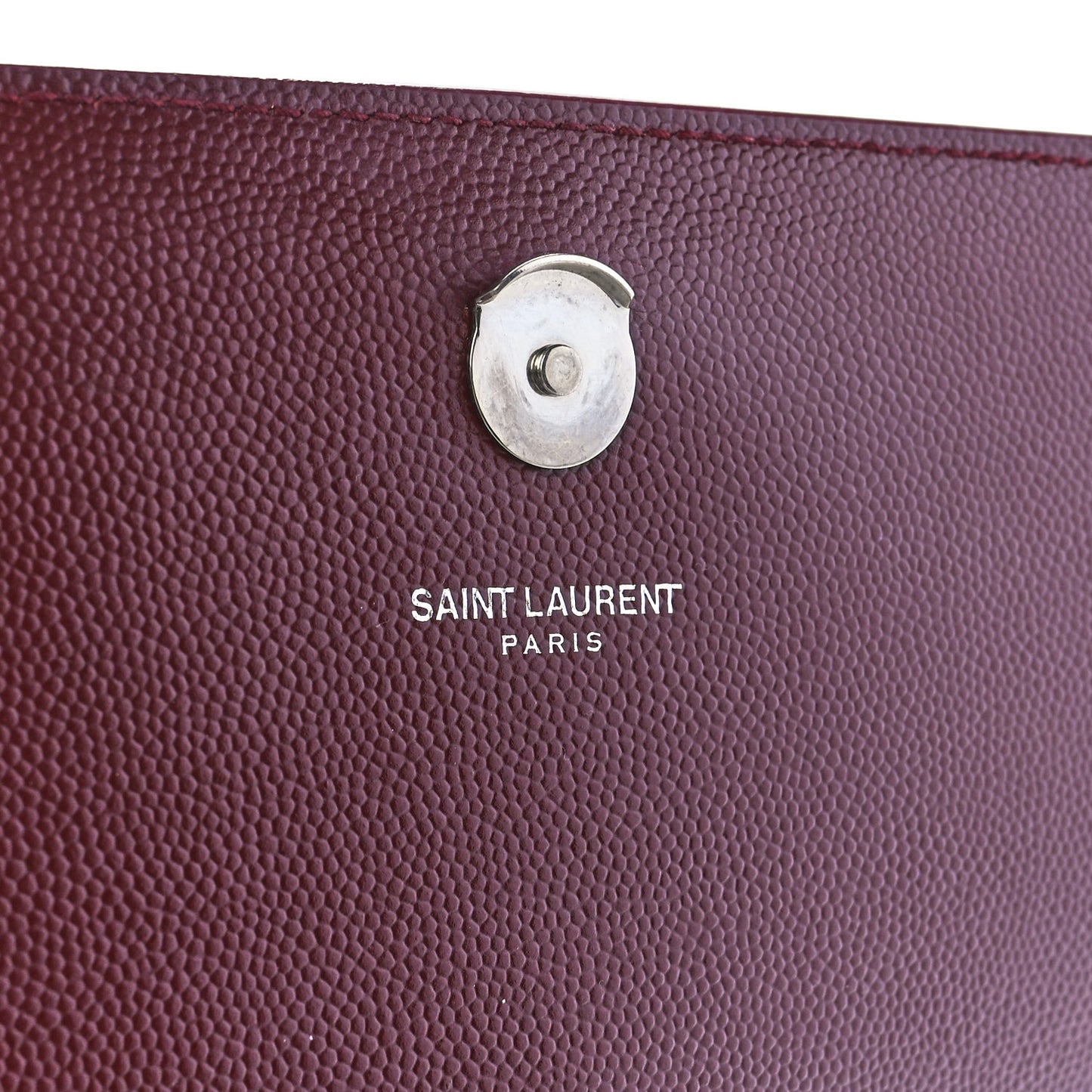 Grain De Poudre Medium Monogram Kate Satchel Dark Red