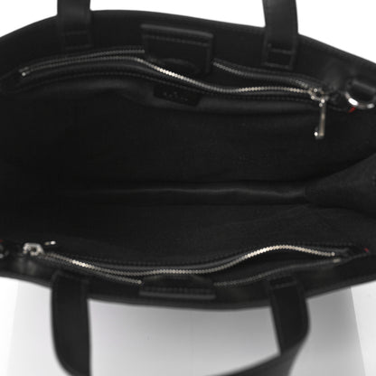 Gucci GG Supreme Monogram Night Courrier Vertical Tote Black Multicolor 5 of 9