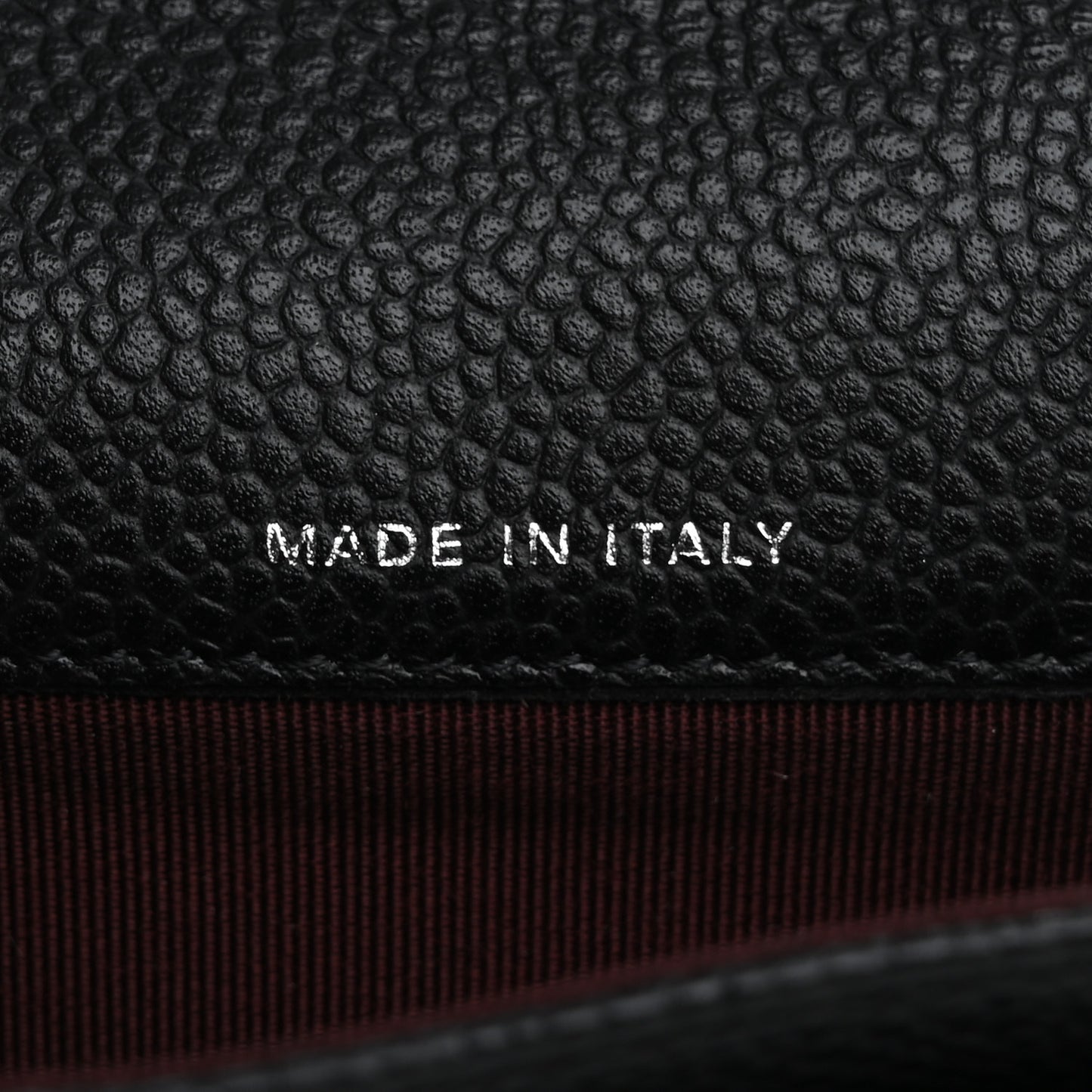 Caviar Quilted Flap Card Holder Wallet Black