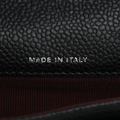 Chanel Caviar Quilted Flap Card Holder Wallet Black 7 of 11