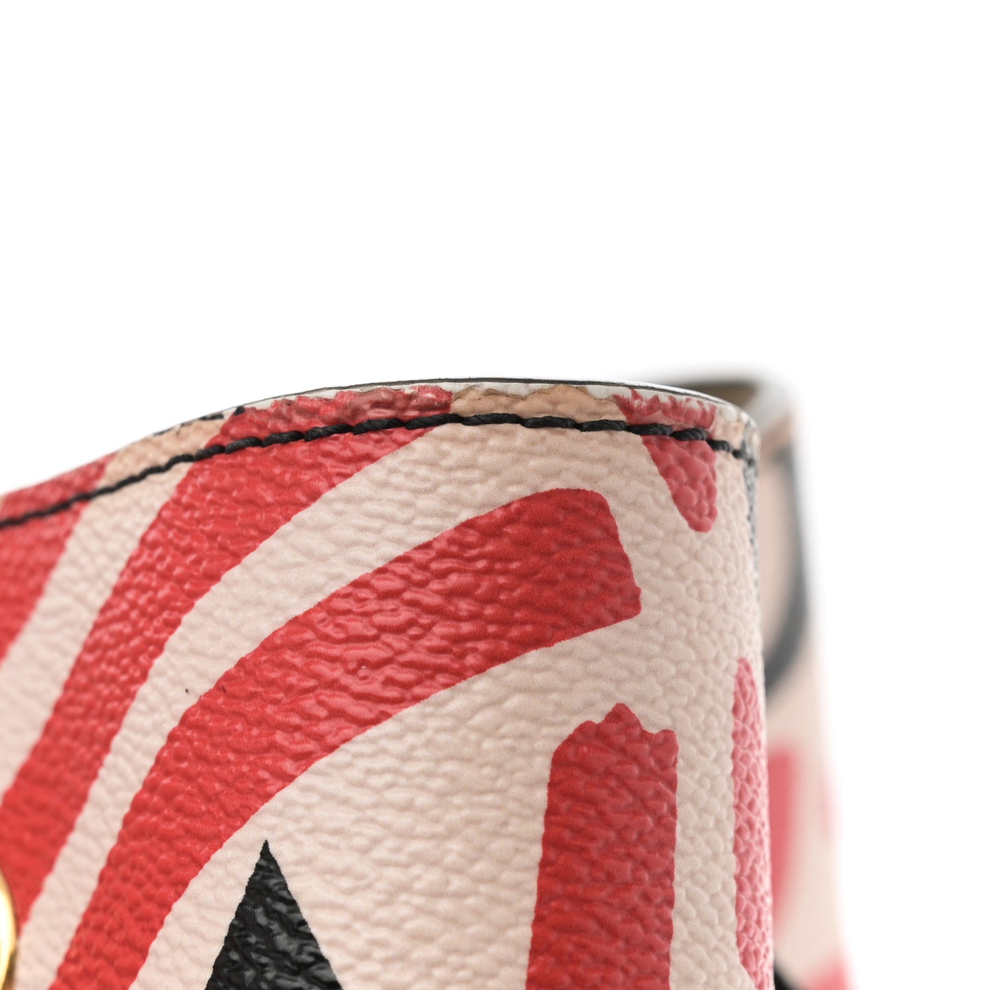 Monogram Giant Crafty NeoNoe MM Creme Rouge Black