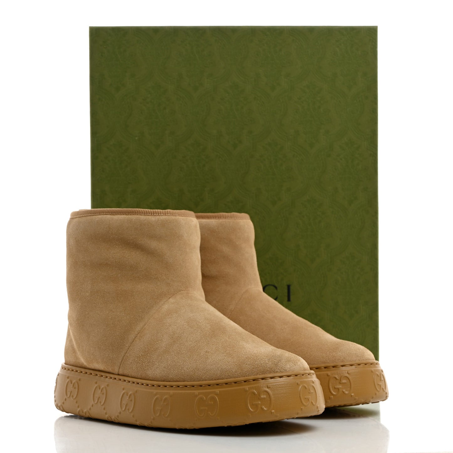 Suede Wool Womens Prestige Booties 37 Butterscotch