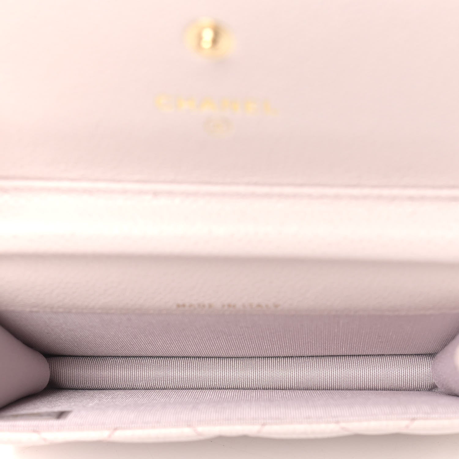 Chanel Caviar Quilted Miss Coco Clutch With Chain Light Purple 5 of 10