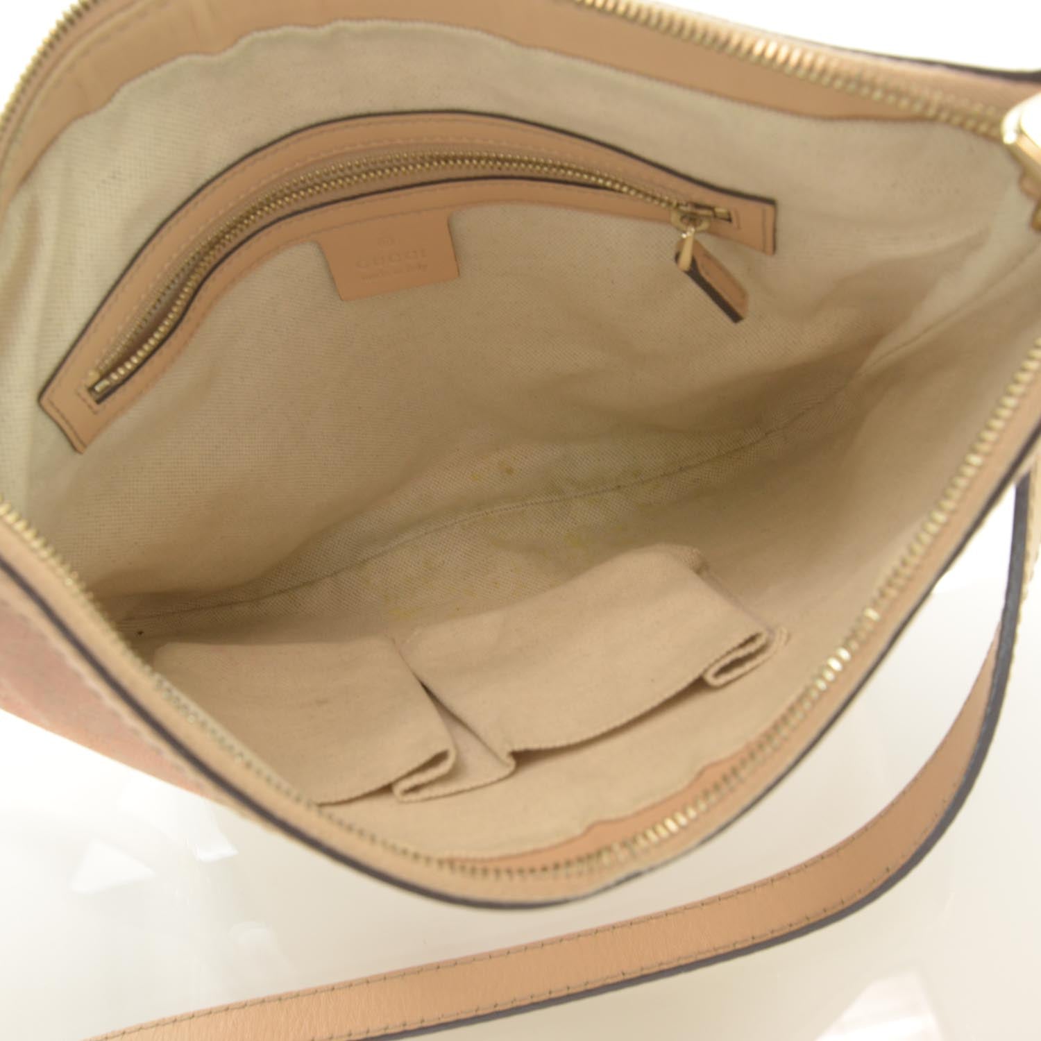 Gucci Monogram Medium Lovely Messenger Pink 7 of 8