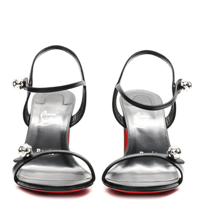 Christian Louboutin Nappa Atmospheria 85 Sandals 39 Black 3 of 9