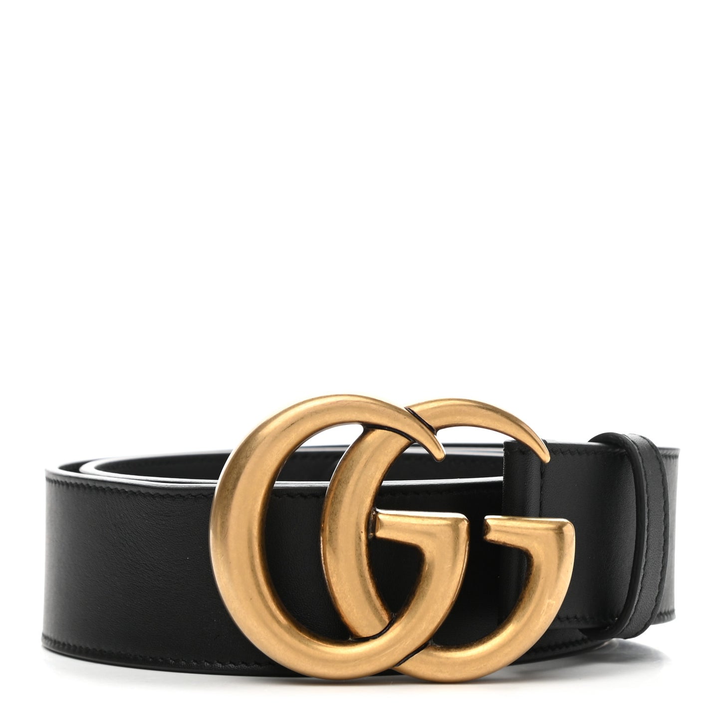 Calfskin Double G 40mm Belt 80 32 Black
