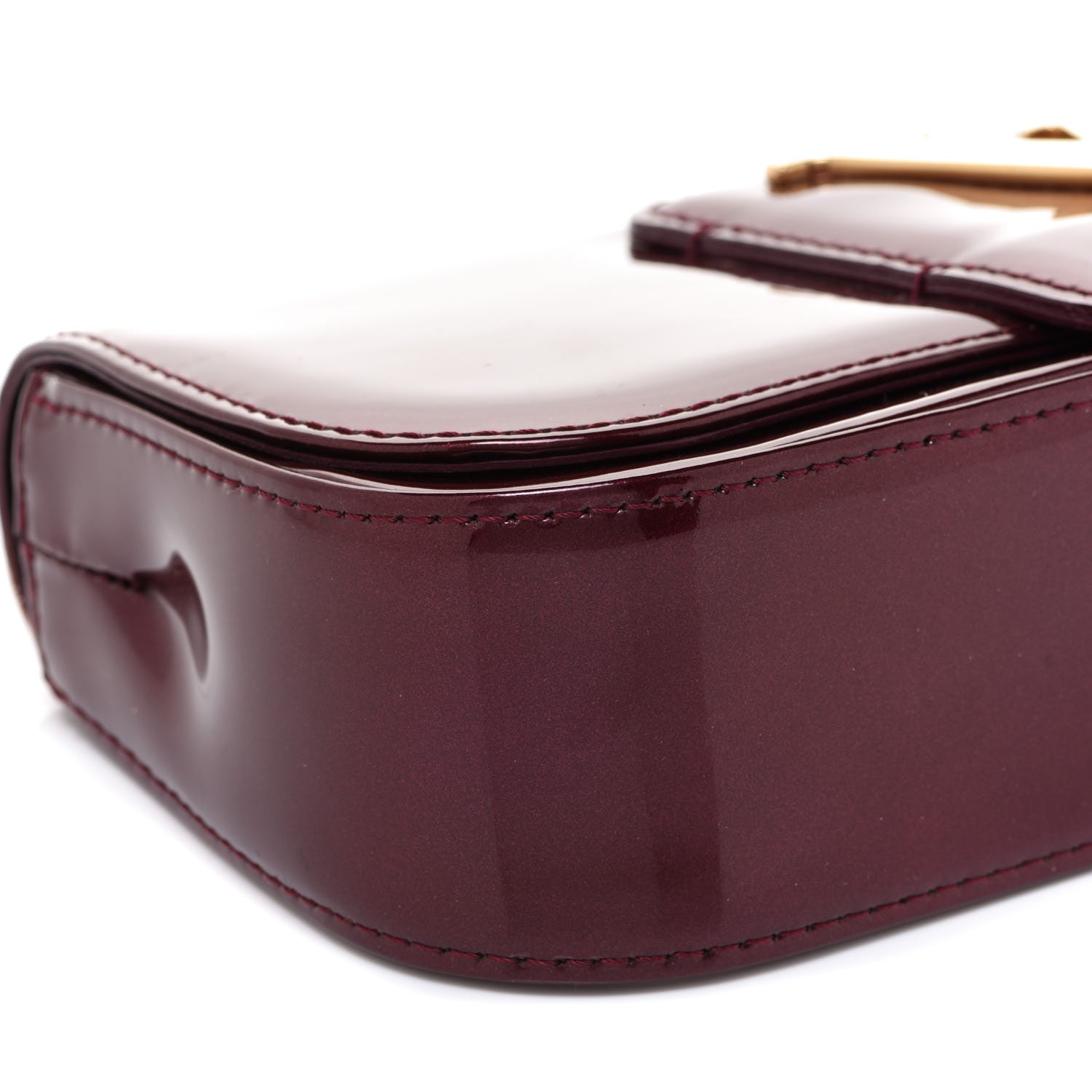 Louis Vuitton Patent Sobe Clutch Rouge Fauviste 8 of 9