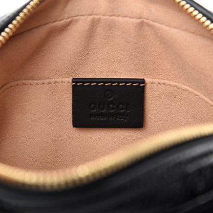 Gucci Suede Small Ophidia Belt Bag 85 34 Black 8 of 10