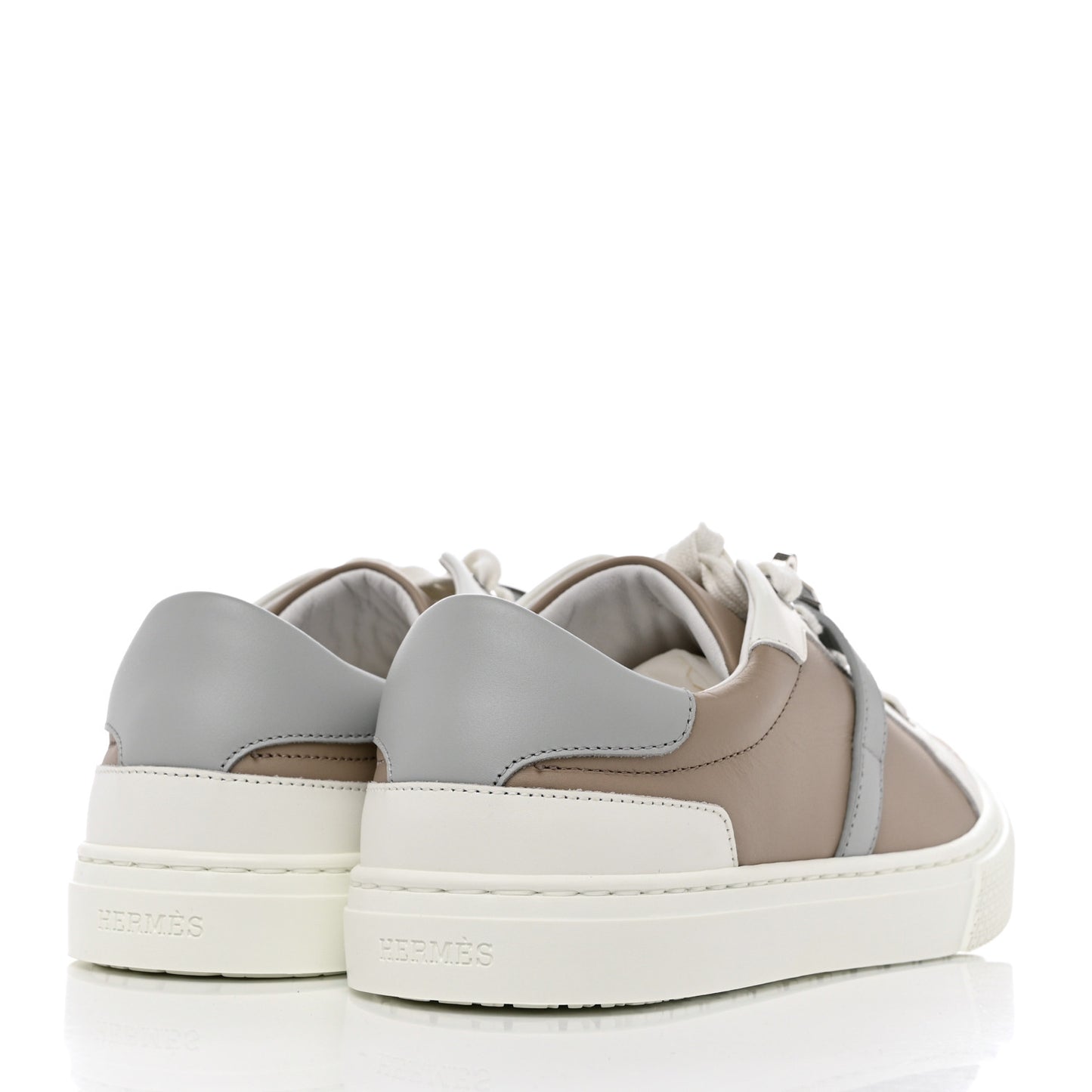 Calfskin Day Sneakers 36 Multicolor White