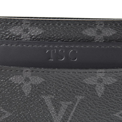 Louis Vuitton Monogram Eclipse Porte-Cartes Double Card Holder 7 of 12